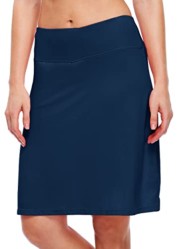 Willit Women's 20" Skorts Skirts Golf Knee Length Tennis Skirts Athletic Modest Sports Casual Skorts Pocket UV Protection Navy Blue M Willit Women's 20" Skorts Skirts Golf Knee Length Tennis Skirts Athletic Modest Sports Casual Skorts Pocket UV Protection Navy Blue M
