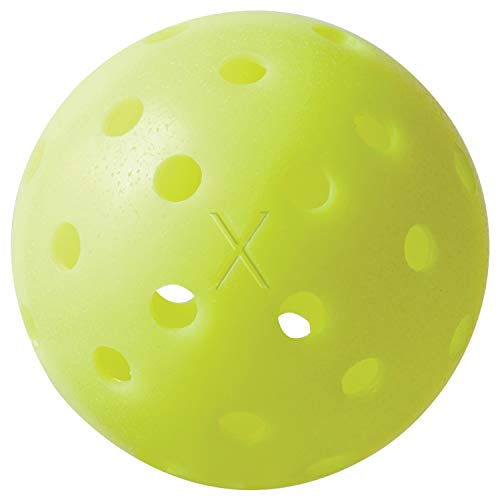 Franklin Sports Outdoor Pickleballs - X-40 Pickleball Balls - USA Pickleball (USAPA) Approved - 3 Pack Outside Pickleballs - Optic Yellow - US Open Ball Franklin Sports Outdoor Pickleballs - X-40 Pickleball Balls - USA Pickleball (USAPA) Approved - 3 Pack Outside Pickleballs - Optic Yellow - US Open Ball