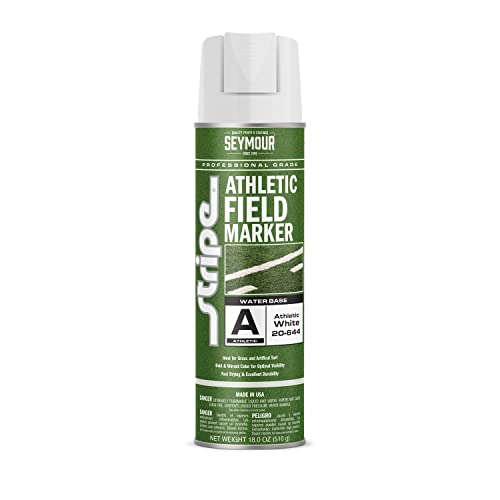 Seymour 20-644 Stripe Athletic Field Marker, White Seymour 20-644 Stripe Athletic Field Marker, White