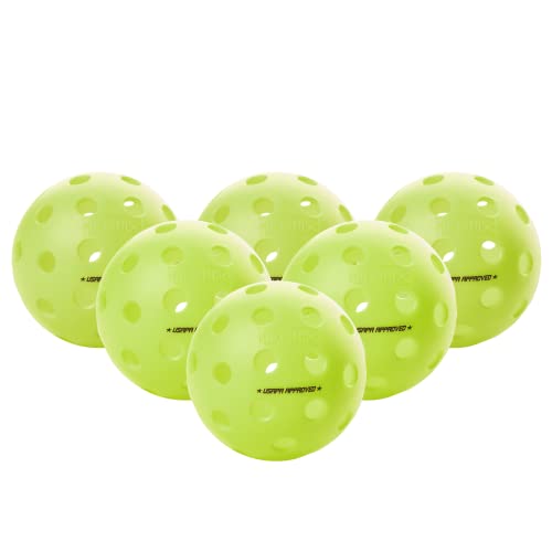 Onix Popular Fuse G2 Outdoor Pickleball Balls | The Balls Offer Superior Balance and a consistent Feel. 6 Pack – Neon Green – Pickleball Marketplace Onix Popular Fuse G2 Outdoor Pickleball Balls | The Balls Offer Superior Balance and a consistent Feel. 6 Pack – Neon Green – Pickleball Marketplace