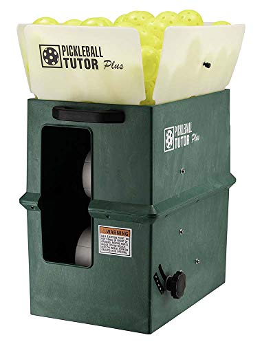 Pickleball Tutor Plus w/Remote, 2-Line, Electronic Elevation - Pickleball Tutor is The #1 Selling Picklebal Machine Brand Worldwide. Pickleball Tutor Plus w/Remote, 2-Line, Electronic Elevation - Pickleball Tutor is The #1 Selling Picklebal Machine Brand Worldwide.