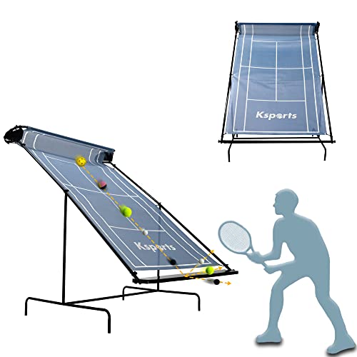 Ksports Tennis Rebounder Net Blue - Rebound Wall for Racket Sports - for Pickleball Padel Squash Racquetball Table Tennis -Portable Backboard for Indoor & Outdoor Training with Carry Bag Ksports Tennis Rebounder Net Blue - Rebound Wall for Racket Sports - for Pickleball Padel Squash Racquetball Table Tennis -Portable Backboard for Indoor & Outdoor Training with Carry Bag