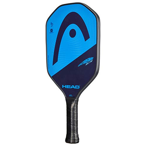 HEAD Fiberglass Pickleball Paddle - Extreme Elite Paddle with Honeycomb Polymer Core & Comfort Grip, Blue/Black, One Size HEAD Fiberglass Pickleball Paddle - Extreme Elite Paddle with Honeycomb Polymer Core & Comfort Grip, Blue/Black, One Size