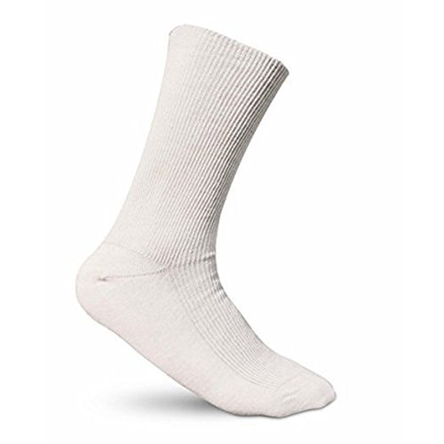 Cottonique Spandex-Free Elite Elastic-free Socks made from 100% Organic Cotton, Natural, Small Cottonique Spandex-Free Elite Elastic-free Socks made from 100% Organic Cotton, Natural, Small